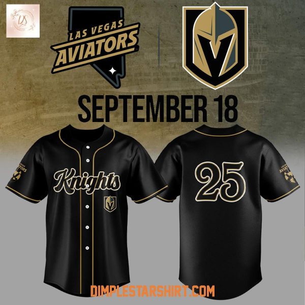 Las Vegas Aviators Collab Golden Knights Jersey