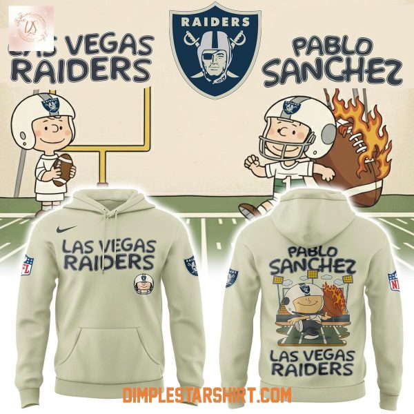 Las Vegas Raiders x Pablo Sanchez Hoodie Shirt