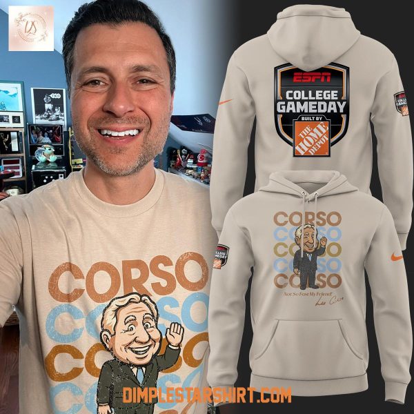 Lee Corso ESPN College Gameday Not So Fast My Friend Hoodie Shirt