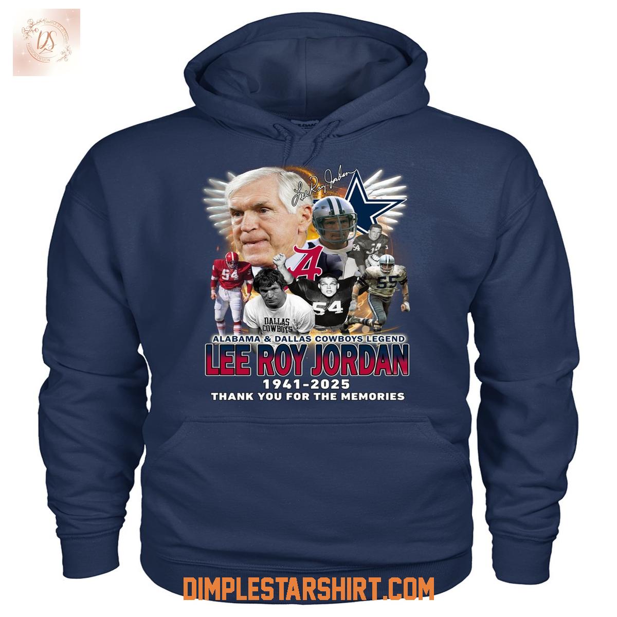 Lee Roy Jordan Dallas Cowboys And Alabama Crimson Tide Legend T Shirt Lee Roy Jordan Dallas Cowboys And Alabama Crimson Tide Legend T Shirt