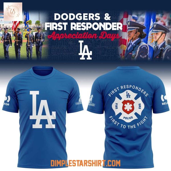 Los Angeles Dodgers First Responders Day Shirt