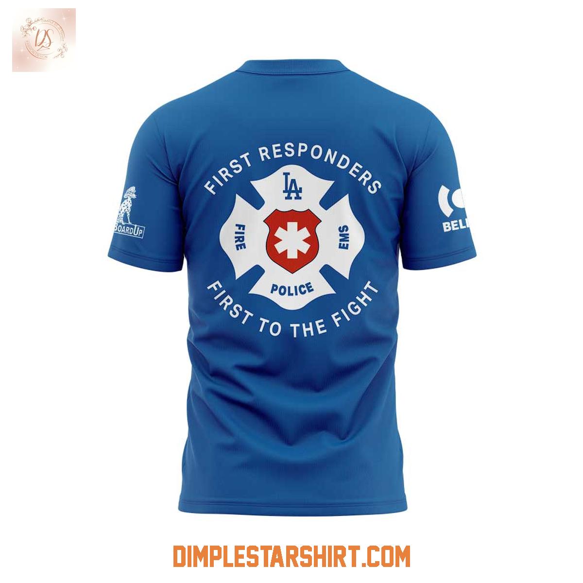Los Angeles Dodgers First Responders Day Shirt Los Angeles Dodgers First Responders Day Shirt