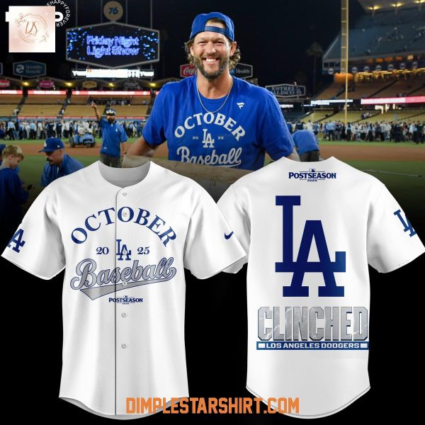 Los Angeles Dodgers Octotber Postseason 2025 Jersey