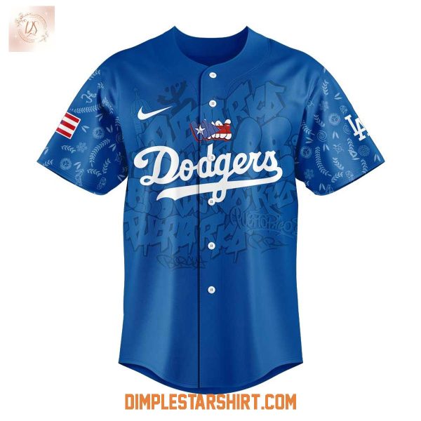Los Angeles Dodgers Puerto Rican Heritage 2025 Jersey