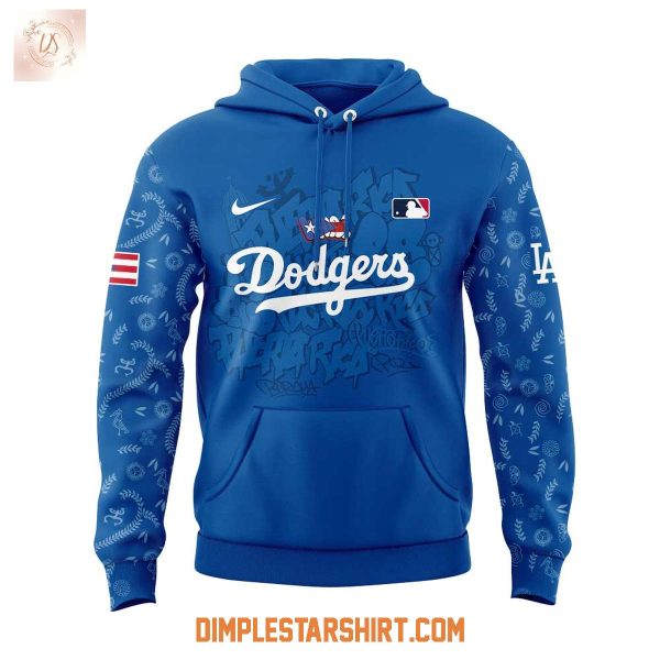 Los Angeles Dodgers Puerto Rican Heritage Hoodie Shirt