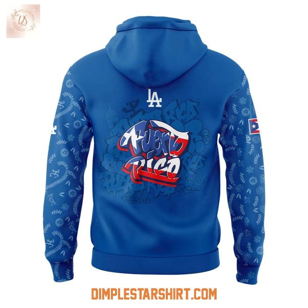 Los Angeles Dodgers Puerto Rican Heritage Hoodie Shirt
