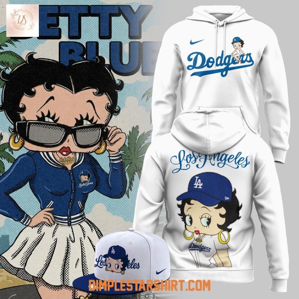 Los Angeles Dodgers x Betty Boop New Edition Hoodie Shirt