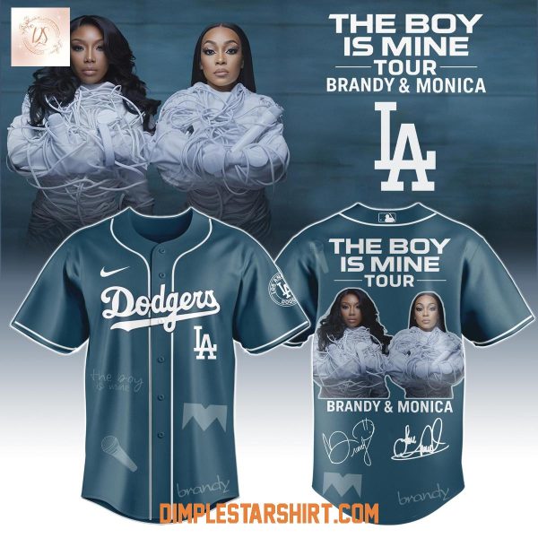 Los Angeles Dodgers x Brandy And Monica The Boy Is Mine Tour Jersey