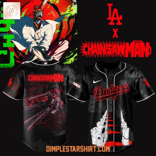 Los Angeles Dodgers x Chainsaw Man The Movie Reze Arc Jersey