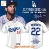Clayton Kershaw Legend Los Angeles Dodgers Forever 22 Jersey
