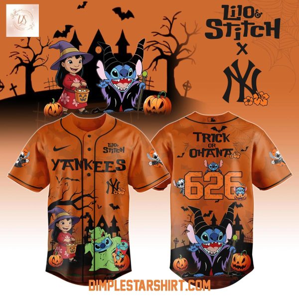Los Angeles Dodgers x Lilo & Stitch 626 Trick Or Treat Jersey
