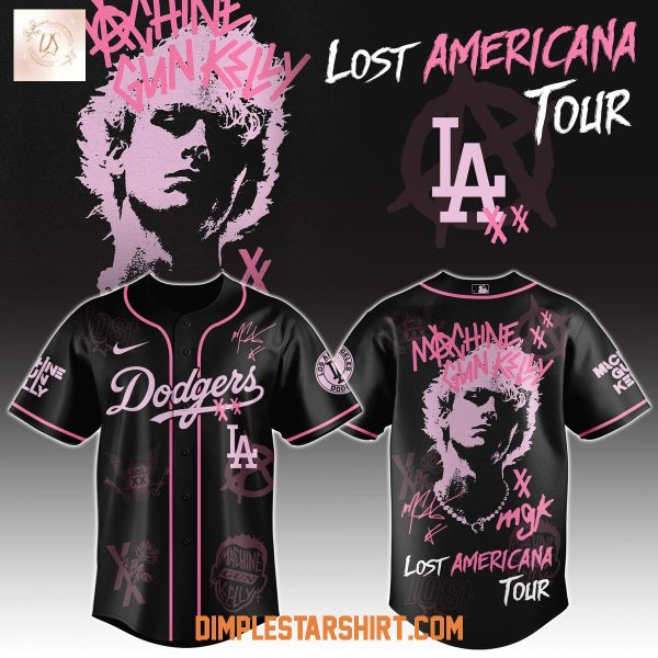 Los Angeles Dodgers x Machine Gun Kelly The Lost Americana Tour Jersey