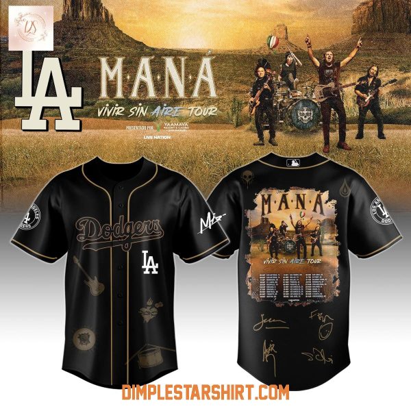 Los Angeles Dodgers x Maná Tour 2025 Jersey