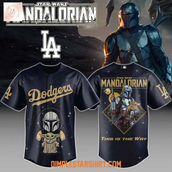 Los Angeles Dodgers x Star Wars Mandalorian Jersey