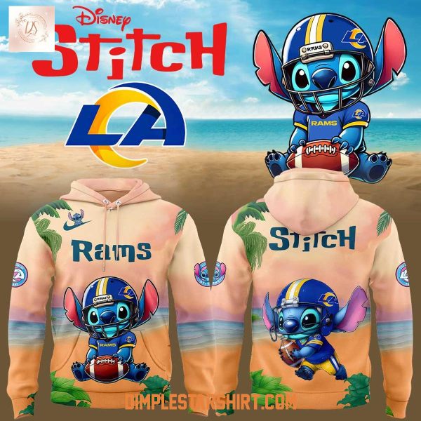 Los Angeles Rams x Stitch Hoodie Shirt