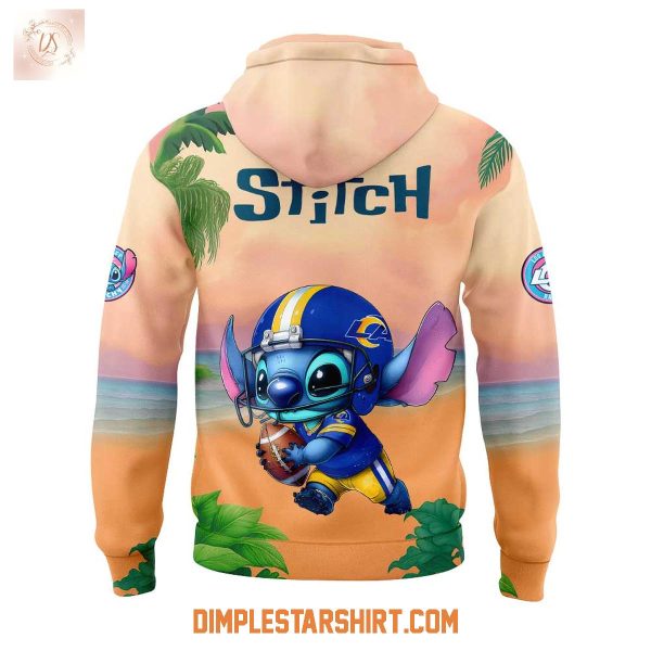 Los Angeles Rams x Stitch Hoodie Shirt