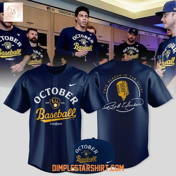 Milwaukee Brewers October Ready This Season Is For Ueck 2025 Jersey