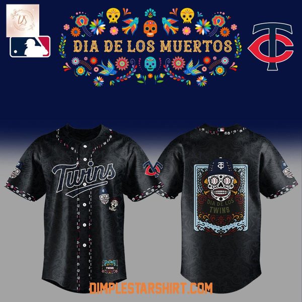 Minnesota Twins Dia De Los Muertos Mexico 2025 Jersey