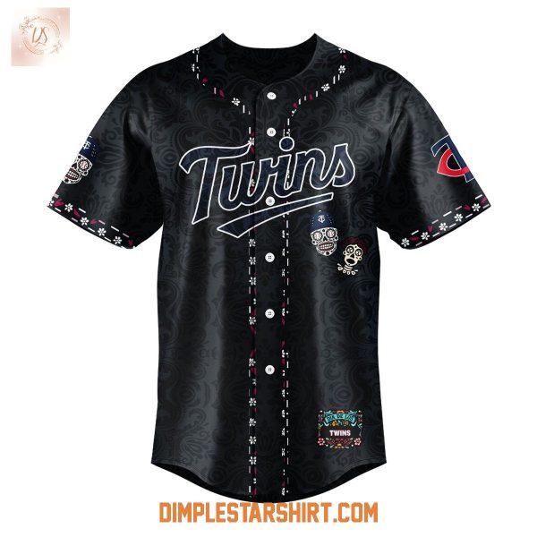 Minnesota Twins Dia De Los Muertos Mexico 2025 Jersey