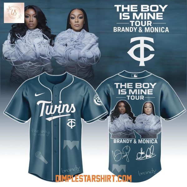 Minnesota Twins x Brandy And Monica The Boy Is Mine Tour Jersey