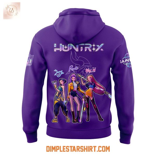 Minnesota Vikings Kpop Demon Hunters Hoodie Shirt