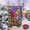 Miami Dolphins x The Grinch Christmas House Garden Flag