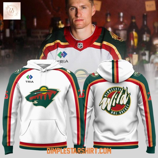 Minnesota Wild 25th Anniversary Hoodie Shirt