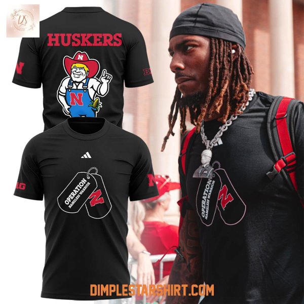 Nebraska Cornhuskers Operation Nameless Warrior Hoodie Shirt