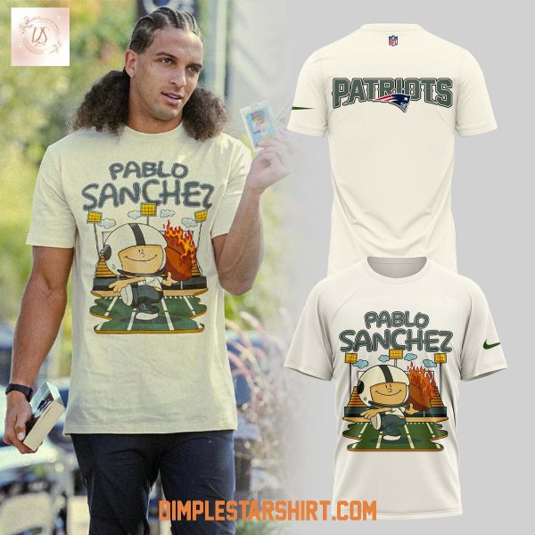 New England Patriots Pablo Sanchez Retro Hoodie Shirt