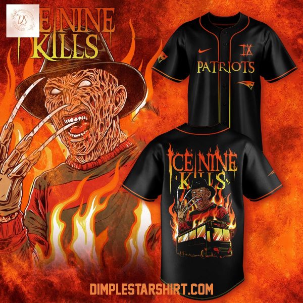 New England Patriots x Ice Nine Kills Tour Halloween 2025 Jersey