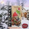 Washington Commanders x The Grinch Christmas House Garden Flag