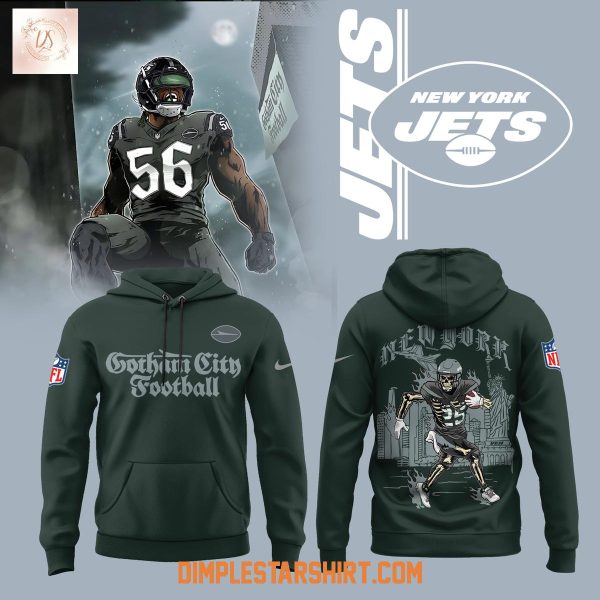 New York Jets Gotham City Rivalries Uniform Hoodie Shirt