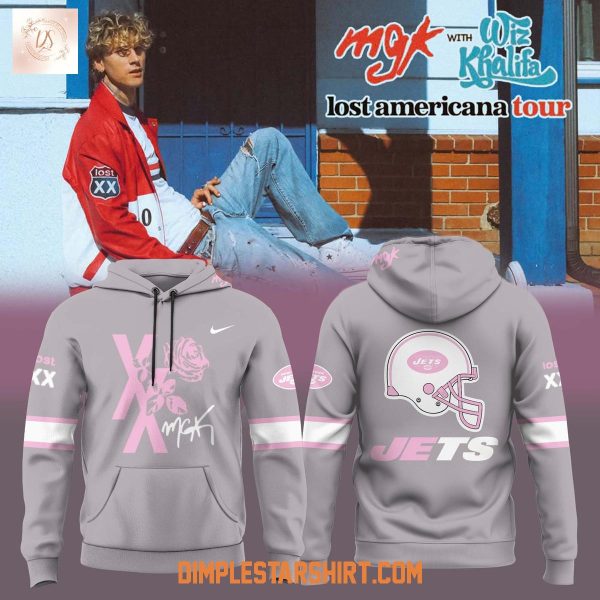 New York Jets x Machine Gun Kelly The Lost Americana Tour Hoodie Shirt