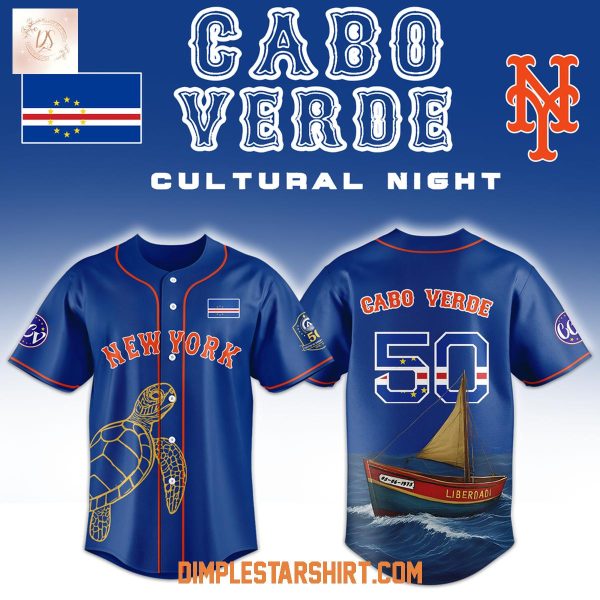 New York Mets Celebration Cabo Verde 2025 Jersey