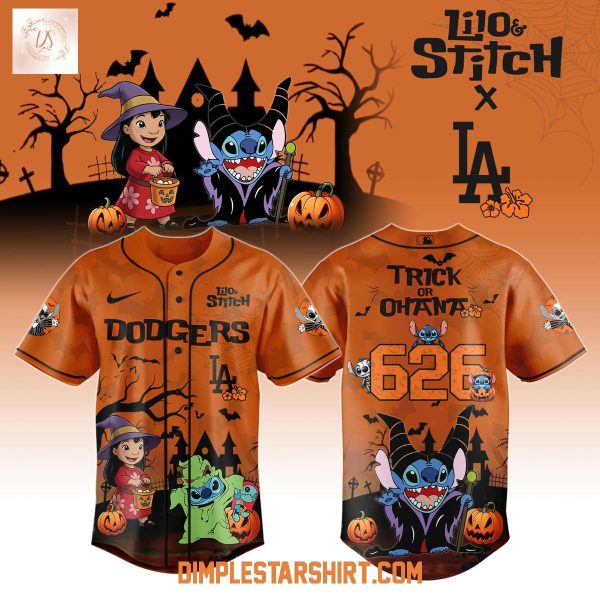 New York Yankees x Lilo & Stitch 626 Trick Or Treat Jersey