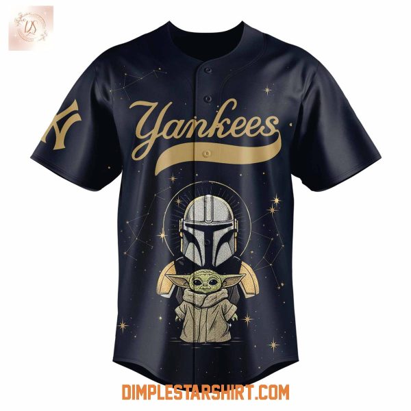 New York Yankees x Star Wars Mandalorian Jersey