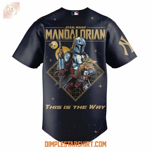 New York Yankees x Star Wars Mandalorian Jersey