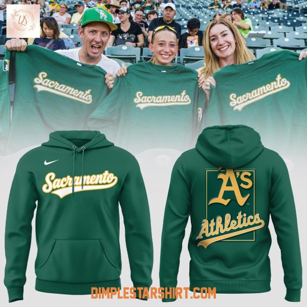 Oakland Athletics Sacramento Hoodie Shirt