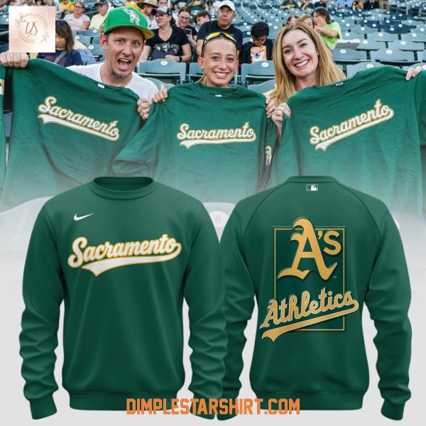 Oakland Athletics Sacramento Hoodie Shirt
