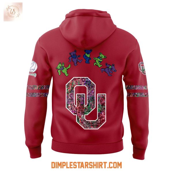 Oklahoma Sooners Celebration Grateful Dead 60 Years 2025 Hoodie Shirt