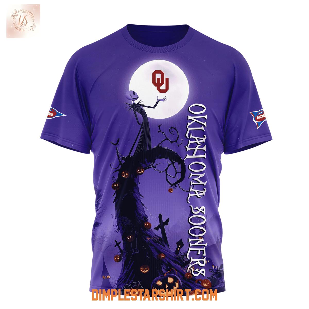 Oklahoma Sooners Halloween The Nightmare From Sooners Shirt Oklahoma Sooners Halloween The Nightmare From Sooners Shirt