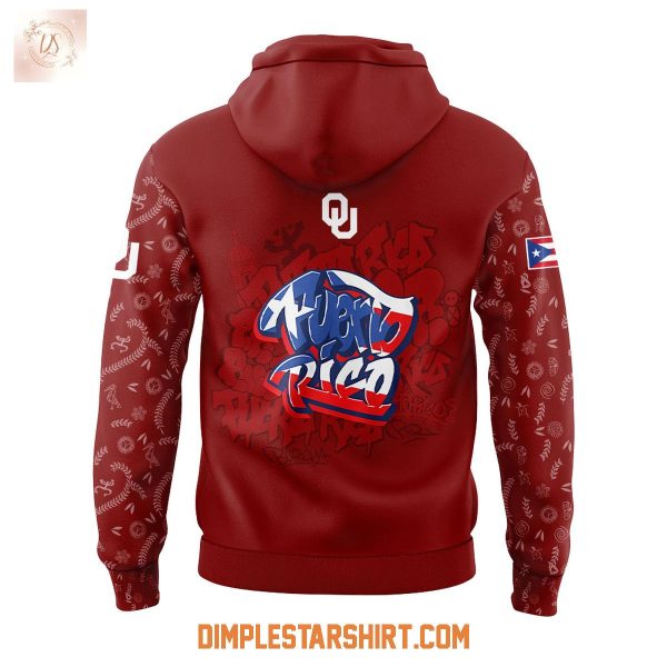 Oklahoma Sooners Puerto Rican Heritage 2025 Hoodie Shirt