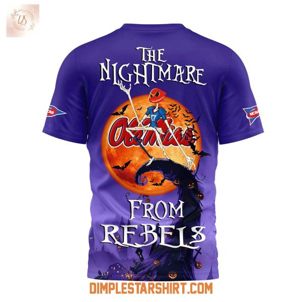 Ole Miss Rebels Halloween The Nightmare From Rebels  Shirt