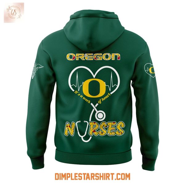 Oregon Ducks NCAA Nurses Night 2025 Hoodie Shirt