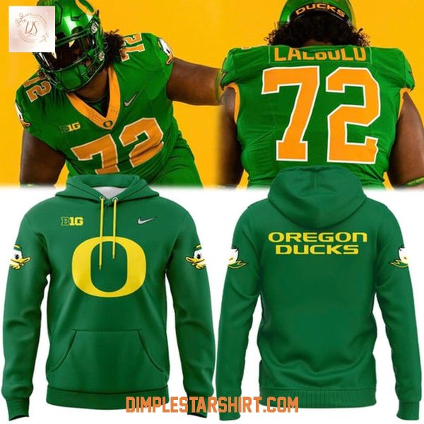 Oregon Ducks Wordmark New Uniform Hoodie Shirt