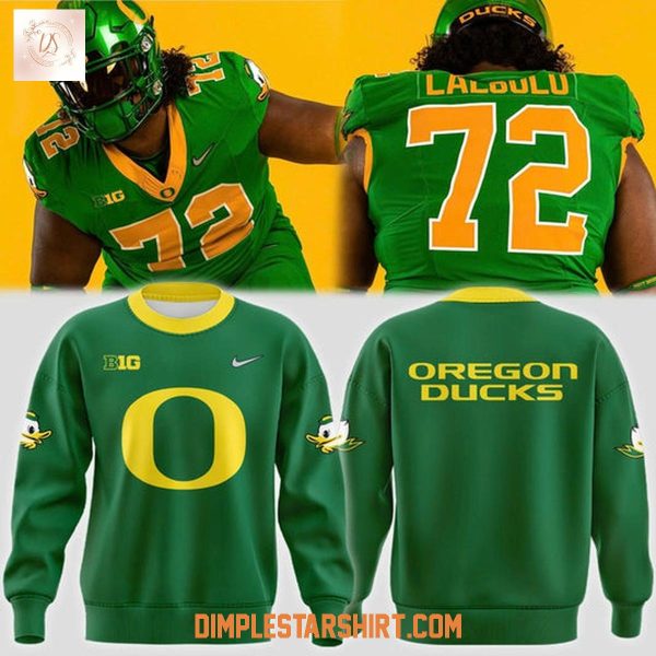 Oregon Ducks Wordmark New Uniform Hoodie Shirt