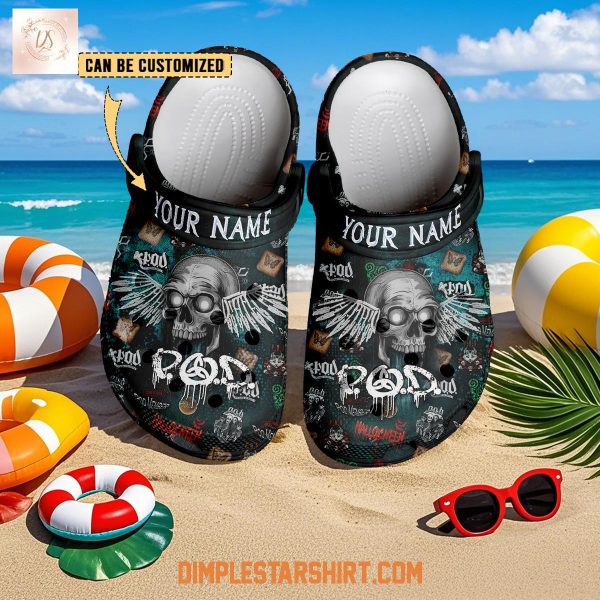 P.O.D Band x Halloween Clogs Crocs