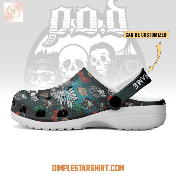 P.O.D Band x Halloween Clogs Crocs