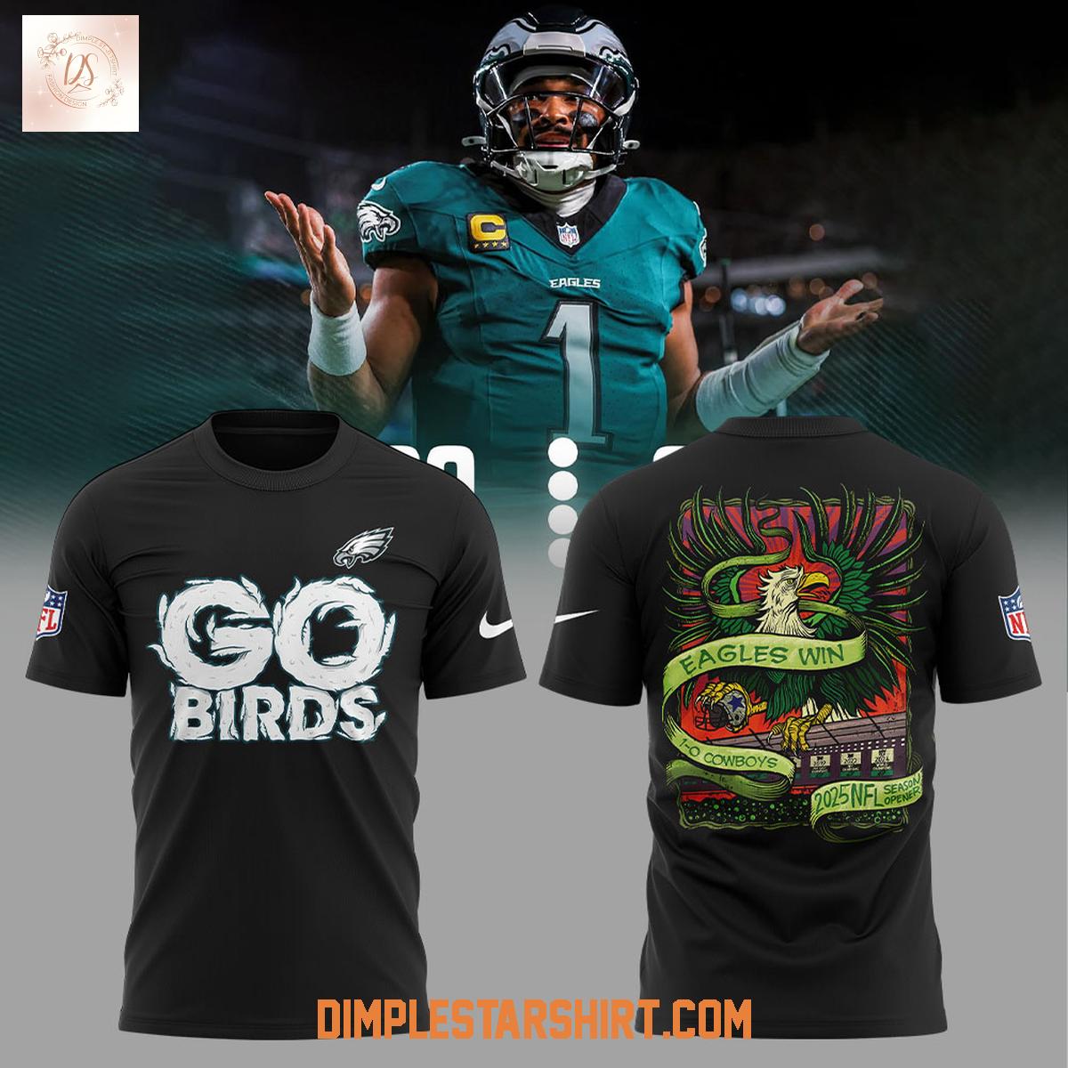 Philadelphia Eagles In The Season Opener Go Birds Hoodie Shirt Philadelphia Eagles In The Season Opener Go Birds Hoodie Shirt