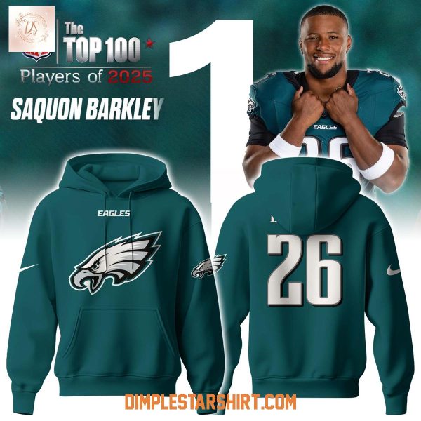 Philadelphia Eagles Saquon Barkley Top Players Of 2025 Hoodie Shirt